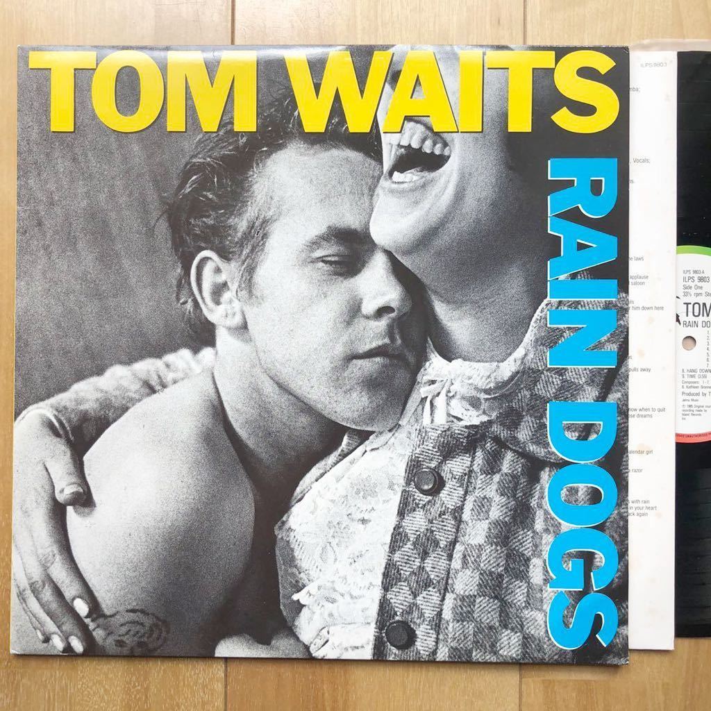 UK盤 LP◇TOM WAITS（トム・ウェイツ）/RAIN DOGS◇ILPS-9803