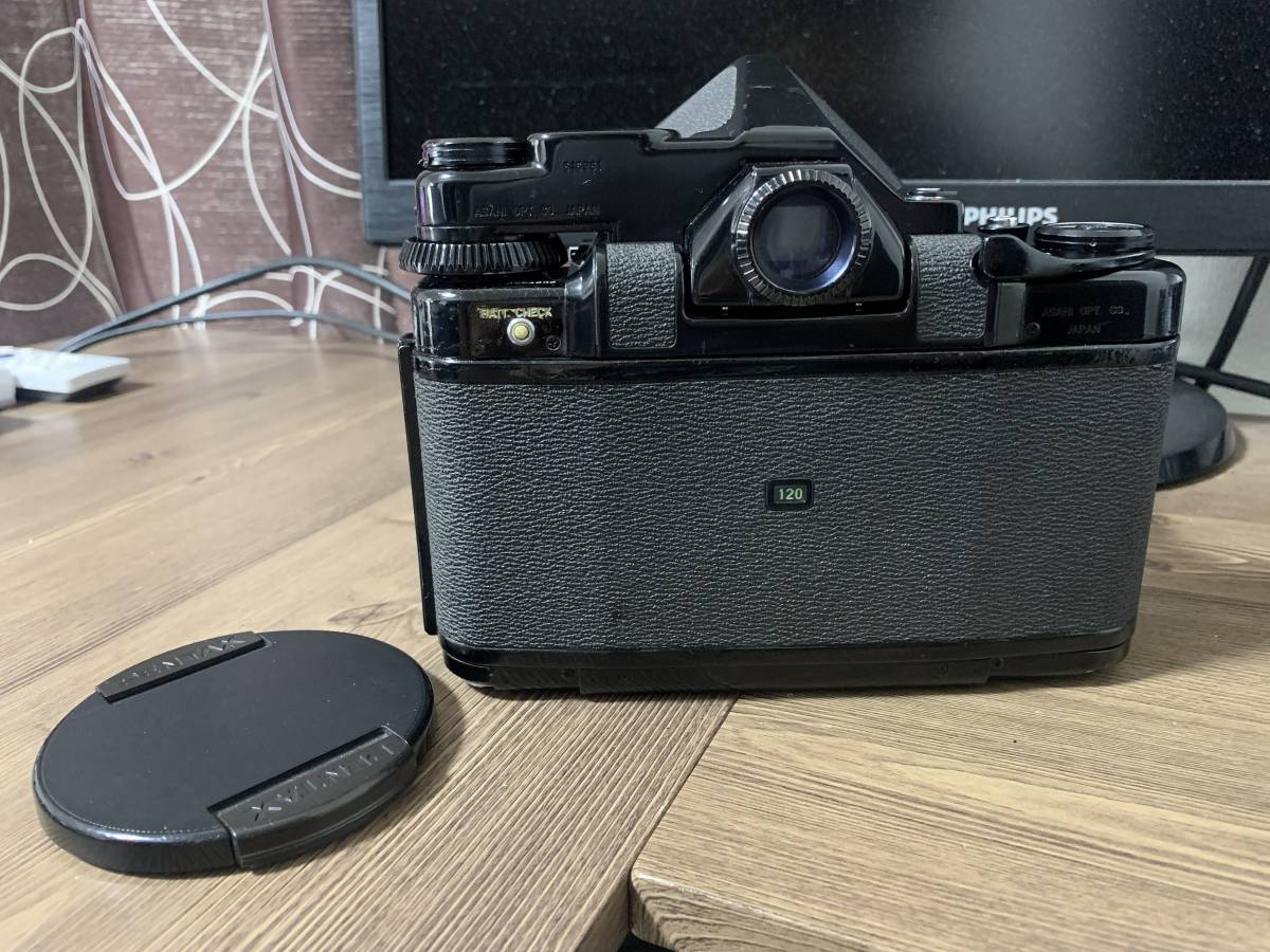 PENTAX 67 ミラーアップ TTL TAKUMAR 75mm 1:4.5 キャップ付