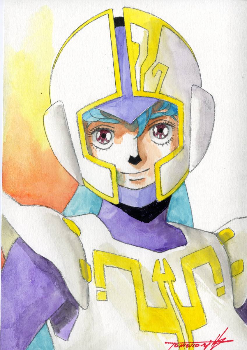 手描きイラスト591　湖川友謙　直筆イラスト