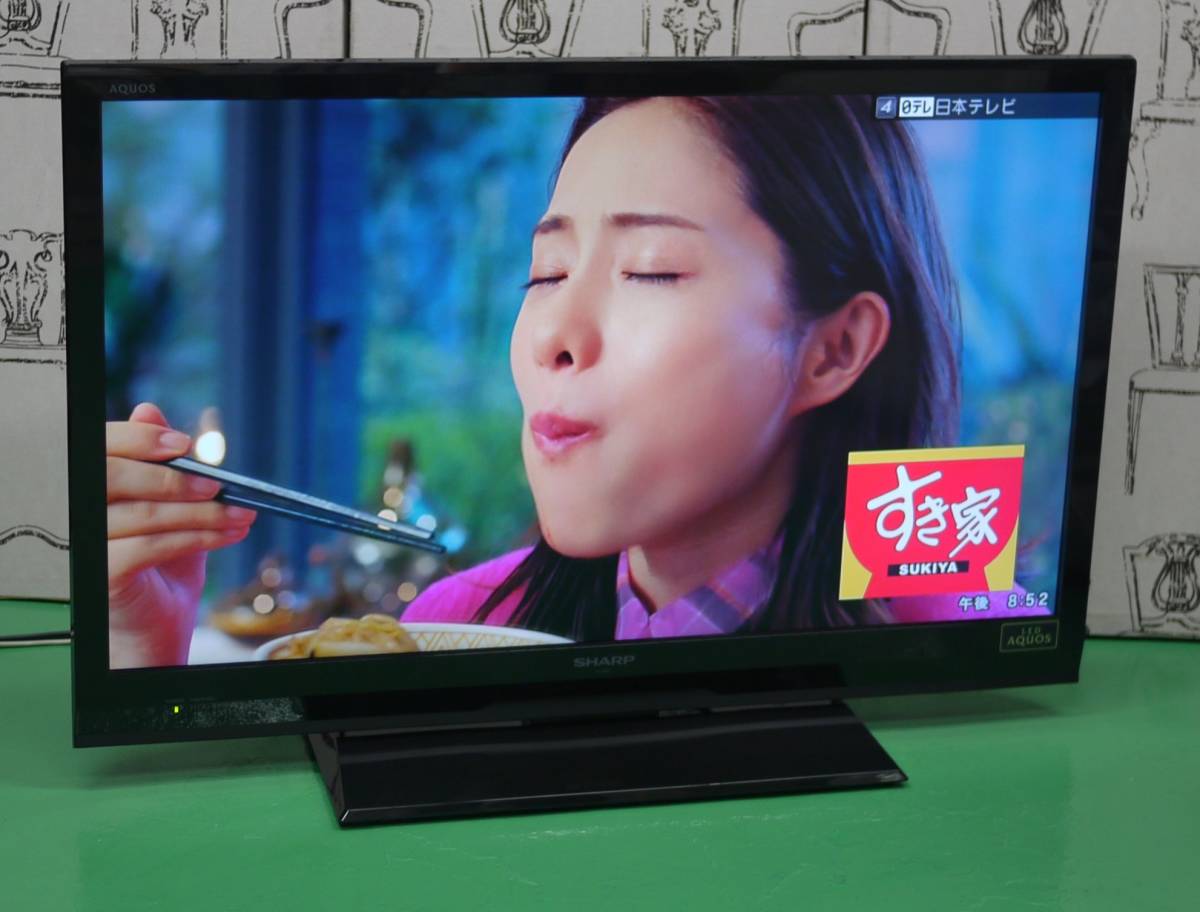 シャープ 32V型 ハイビジョン 液晶 テレビ AQUOS LC-32H7 2012年 USB外