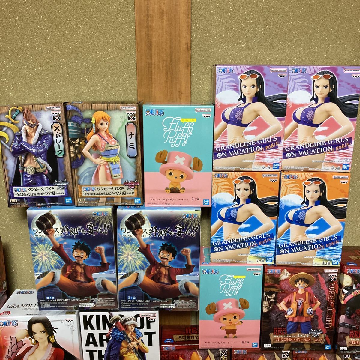 新品未開封　80個　ワンピース ワンピースフィギュア　グラメン　GRANDLINEMEN 国内正規品　チョッパー　ドラゴンボール　 ワンピース 一番くじ |