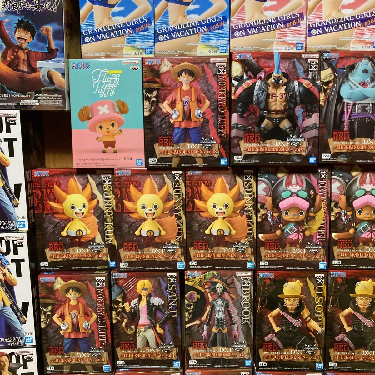 新品未開封　80個　ワンピース ワンピースフィギュア　グラメン　GRANDLINEMEN 国内正規品　チョッパー　ドラゴンボール　 ワンピース 一番くじ |