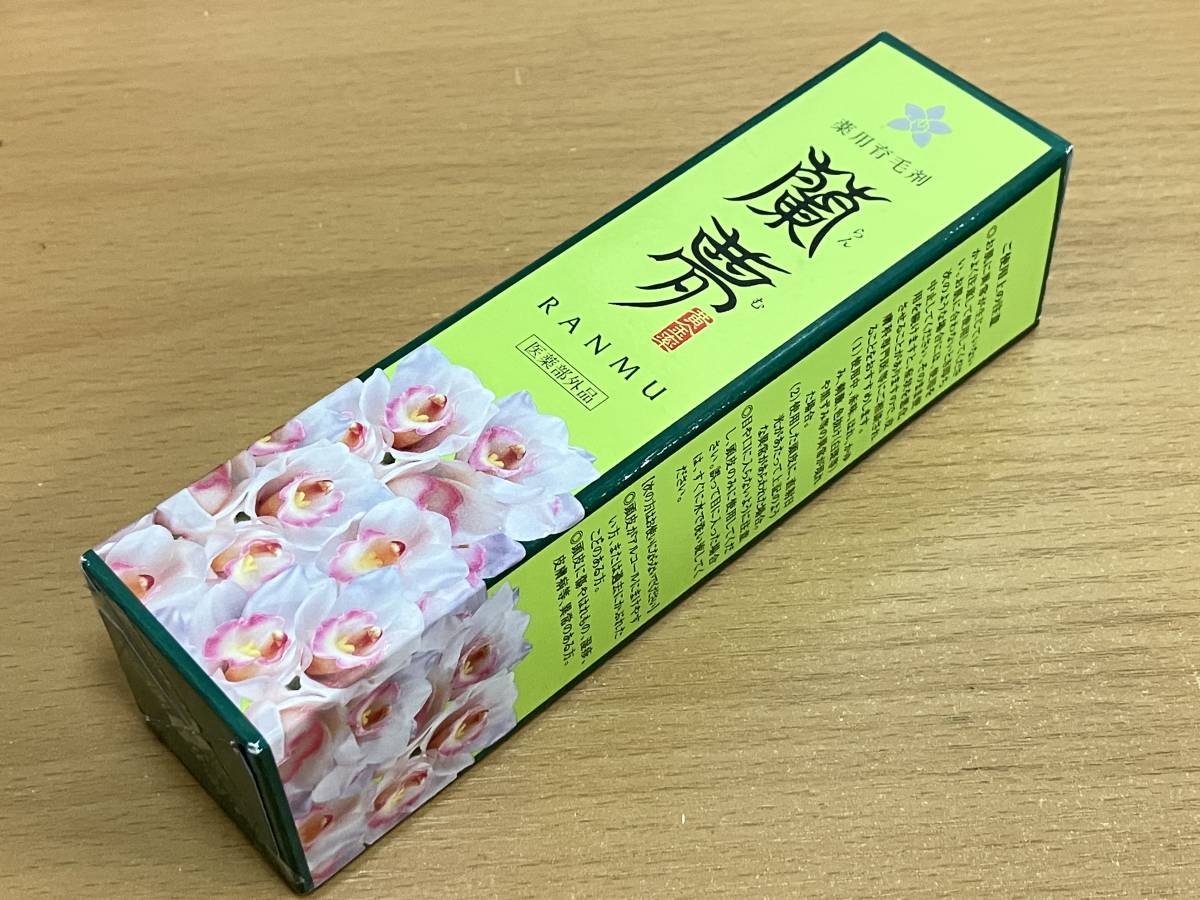 未使用♪ 蘭夢 らんむ 黄金率 ML-20 プッシュタイプ 薬用育毛剤 100ml 