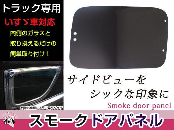いすゞ ISUZU フォワード320 GIGAギガ 安全窓 スモーク 透明 アクリル