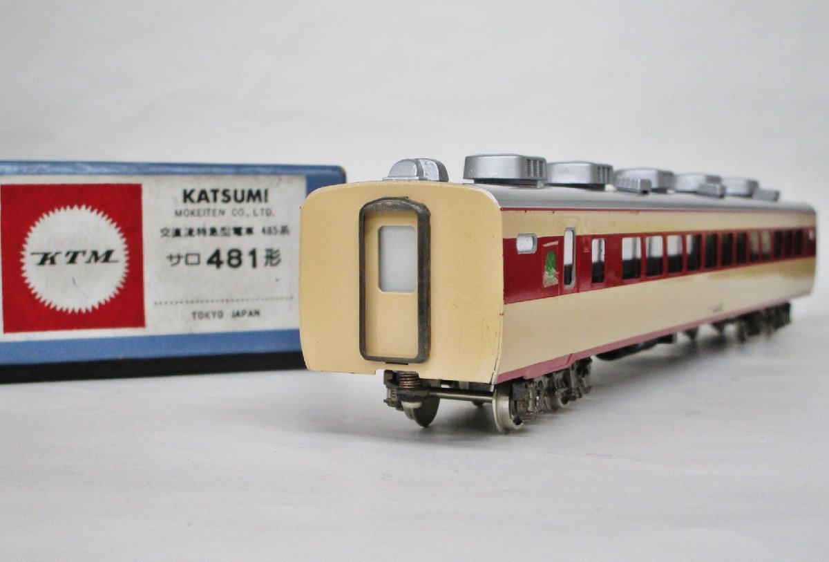 鉄道模型　ＨＯゲージ　カツミ　交直流特急型電車485系 4両セット HOゲージ カツミ 交直流特急型電車485系 KTM - Yahoo!オークション