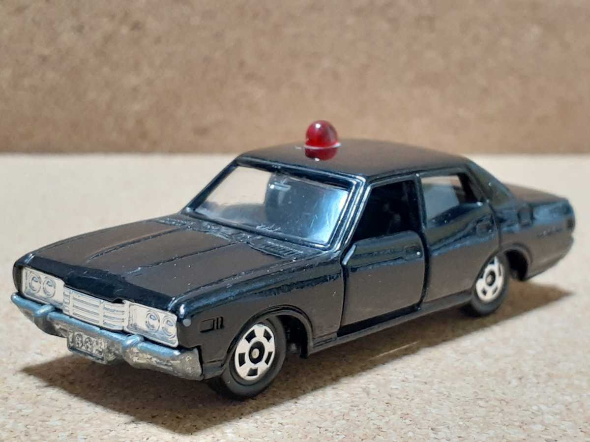 ◇日本製トミカ/特注◇日産・セドリック・2800SGL(330/黒/覆面パトカー 