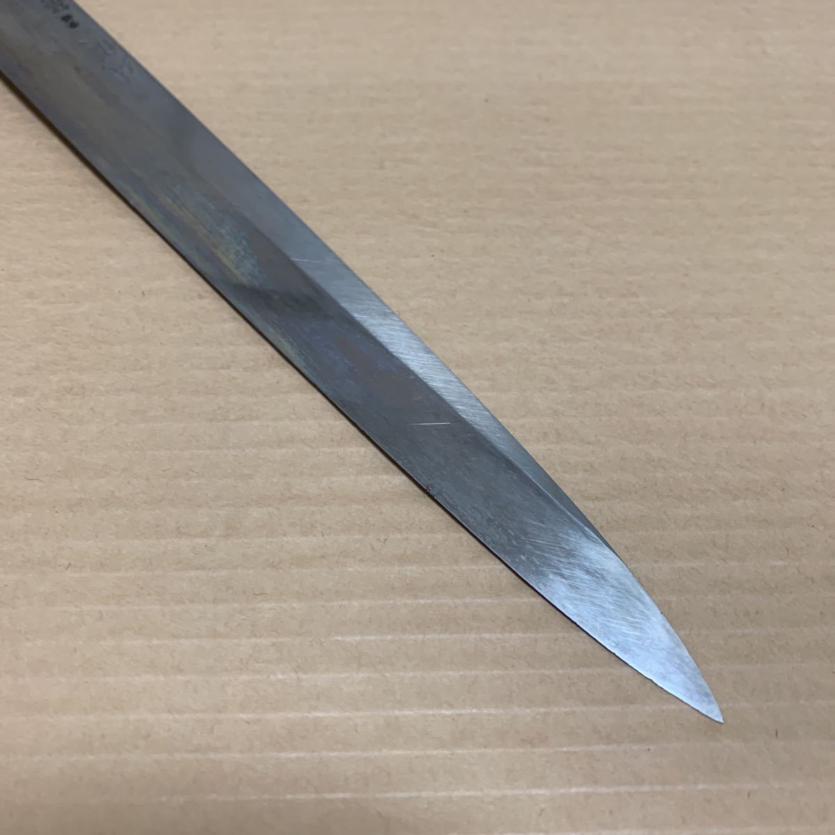 正本 本焼 ふぐ引き包丁 刺身包丁 和包丁 テッサ 本焼き 純鋼(刺身包丁