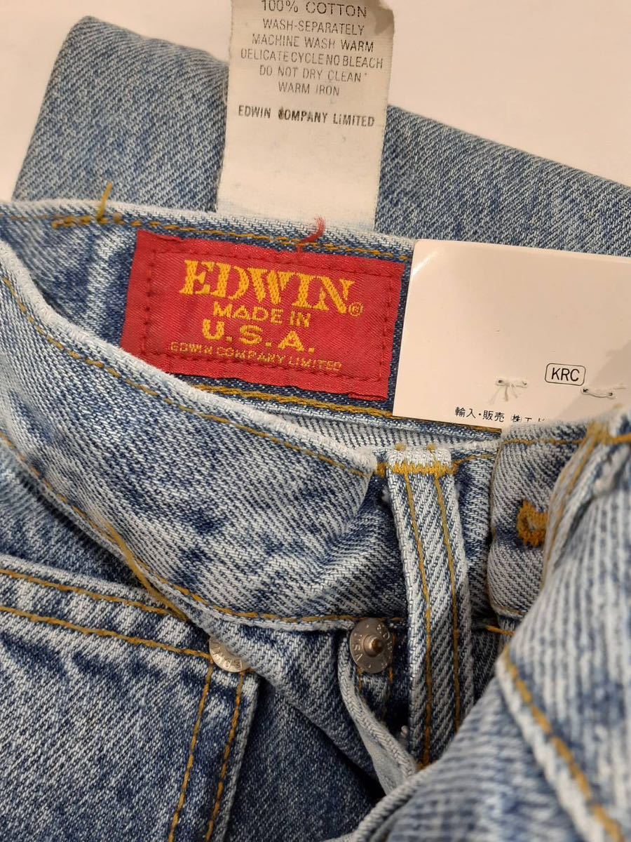 EDWIN エドウィン US-03 パンツ デニム サイズ 27×32 アメリカ製 