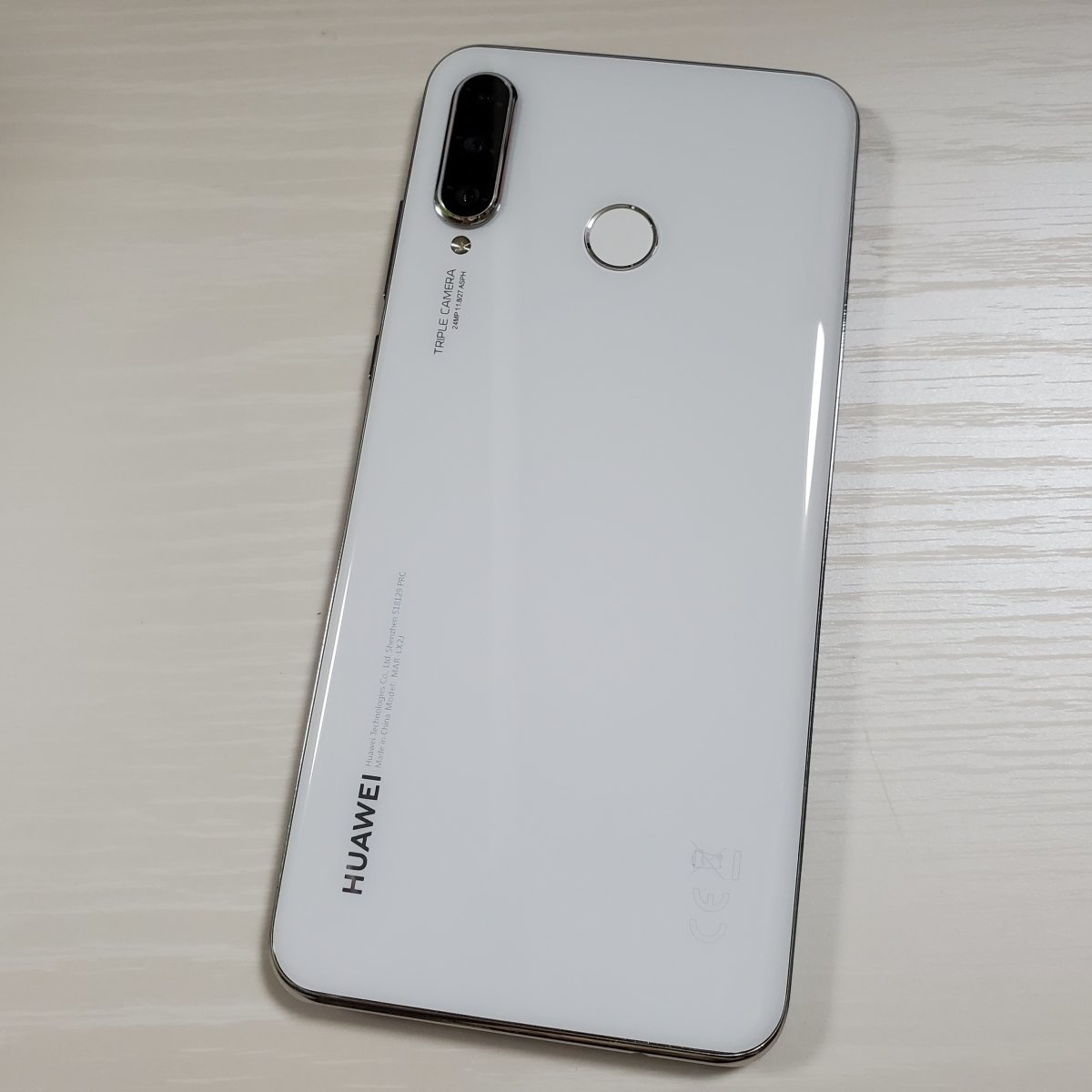 ☆【26503WM】 ジャンク Y!mobile HUAWEI P30 lite MAR-LX2J パール