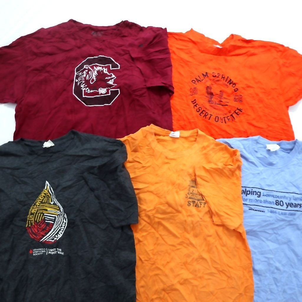 ◎Tシャツ MIX set アニマル カレッジ ワンポイント 他 (メンズXL) 20枚セット まとめ売り 古着卸 1円スタート 最落なし ML1530