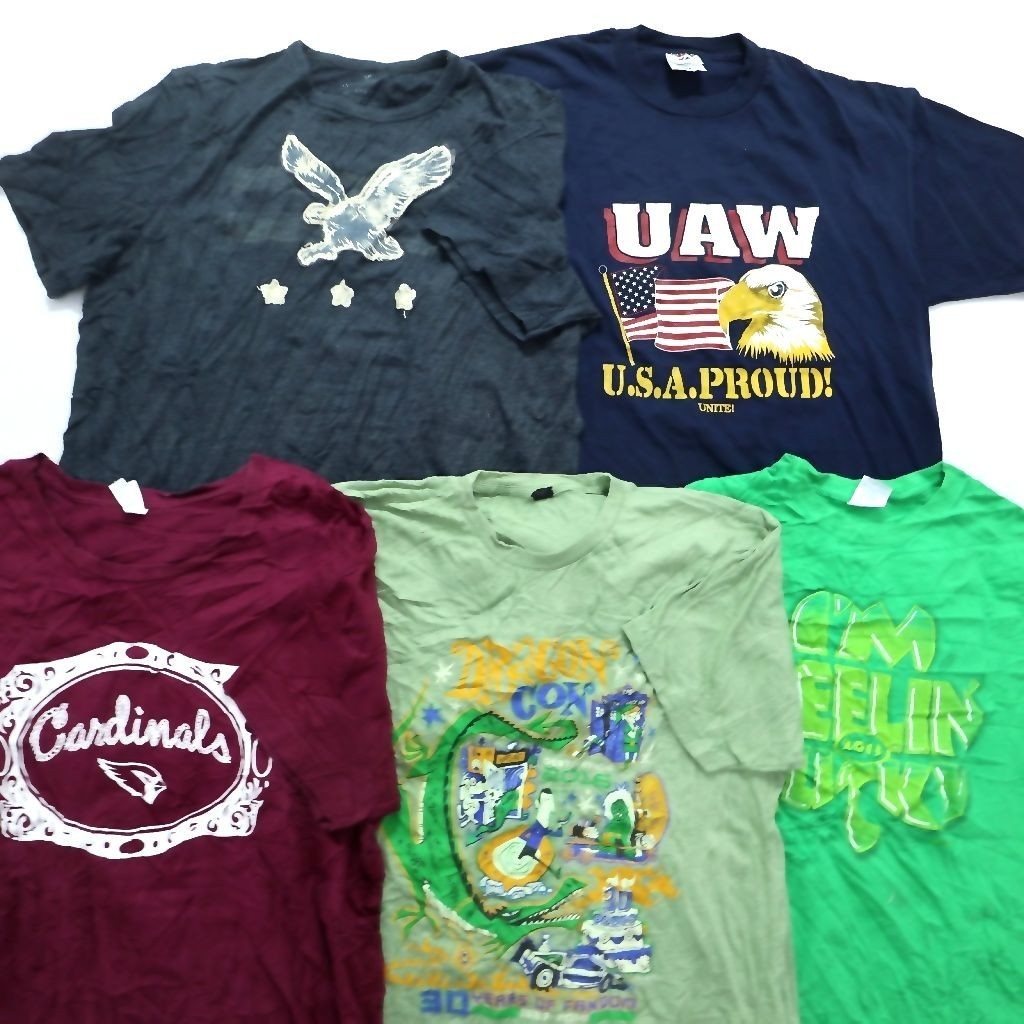 ◎Tシャツ MIX set アニマル カレッジ ワンポイント 他 (メンズXL) 20枚セット まとめ売り 古着卸 1円スタート 最落なし ML1530