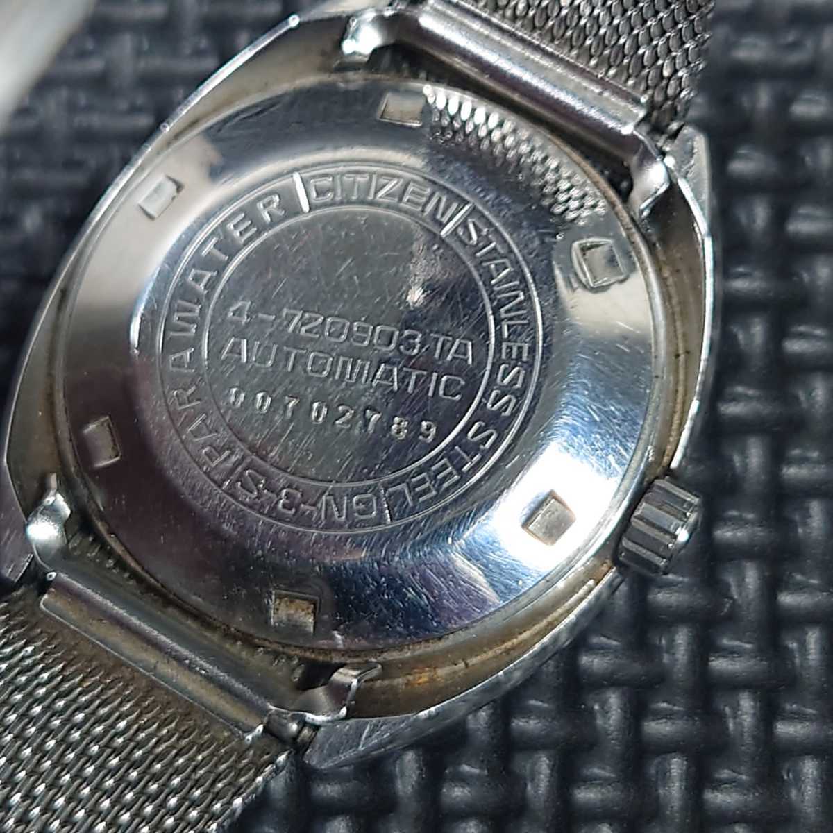 CITIZEN LEOPARD 4-720903TA SUPER BEAT10 28石 デイデイト メンズ