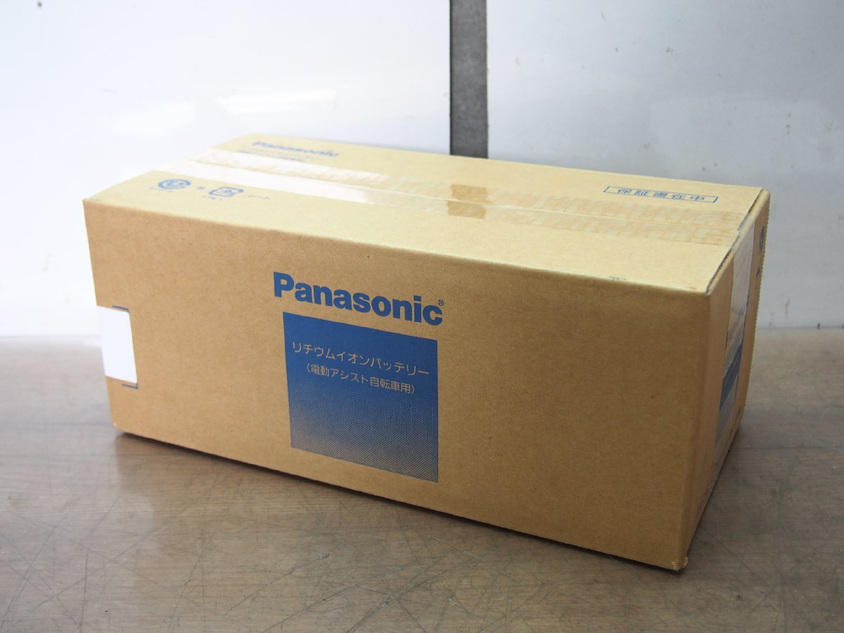 ☆【1K1221-12】 新品未開封 Panasonic パナソニック 電動アシスト自転車リチウムイオンバッテリー NKY513B02B 8.9Ah 動作保証
