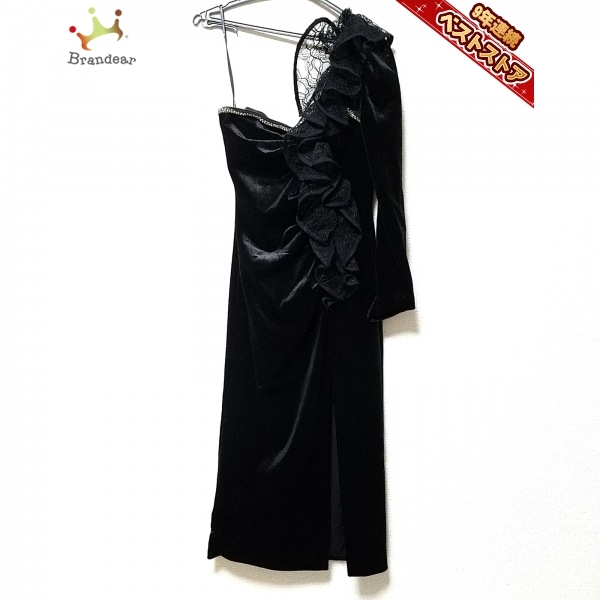 セルフポートレイト self-portrait ドレス サイズ4 XL - 黒 レディース