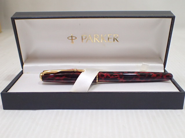 k3409 / LAQUE PARKER SONNET 18k 万年筆 750 FRANCE 筆記用具 文房具