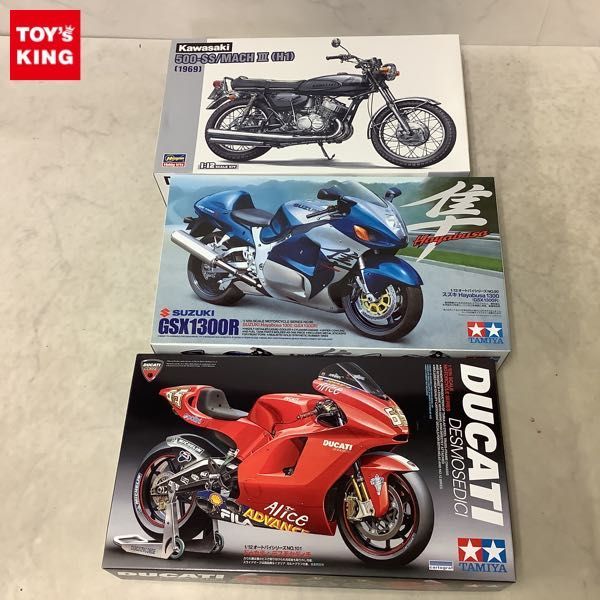 激安大特価，限定SALE 1円〜 ハセガワ 1/12 カワサキ 500-SS/MACH III H1 タミヤ 1/12 ドゥカティ デスモセディチ他(その他)｜売買されたオークション情報、yahooの商品情報をアーカイブ公開 - オークファン その他