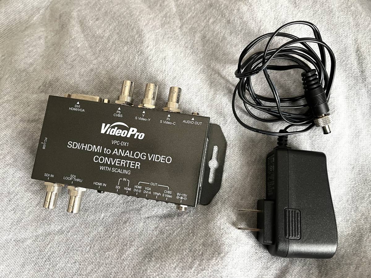VPC-DX1 SDI/HDMI to ANALOG コンバーター2個セット to SDI⁄HDMI VPC-DX1