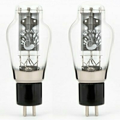 送料無料最新ロット別注品 PSVANE 300B HiFi マッチドペア 2本 黒ベース 金メッキピン メーカー直輸入 管理0117nskd