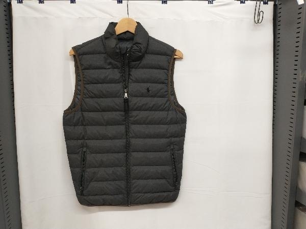 ダウンベスト RALPH POLO グレー ラルフローレン LAUREN (ポロ・ラルフ