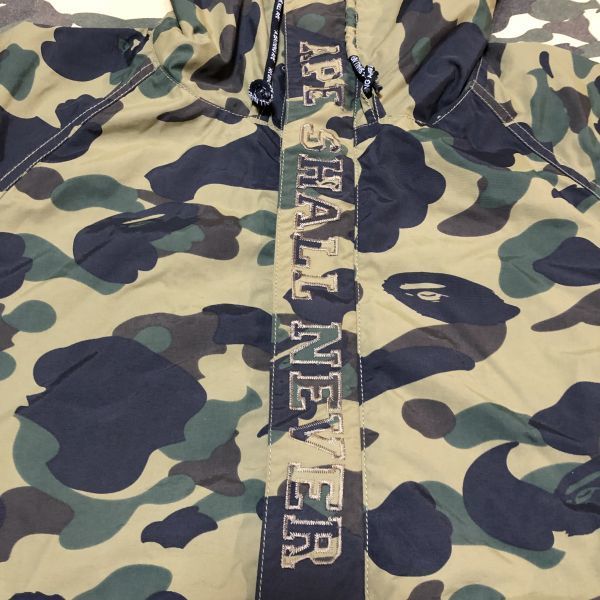 ASNKA snowboard jacket green エイプ A BATHING APE 迷彩 スノボ 