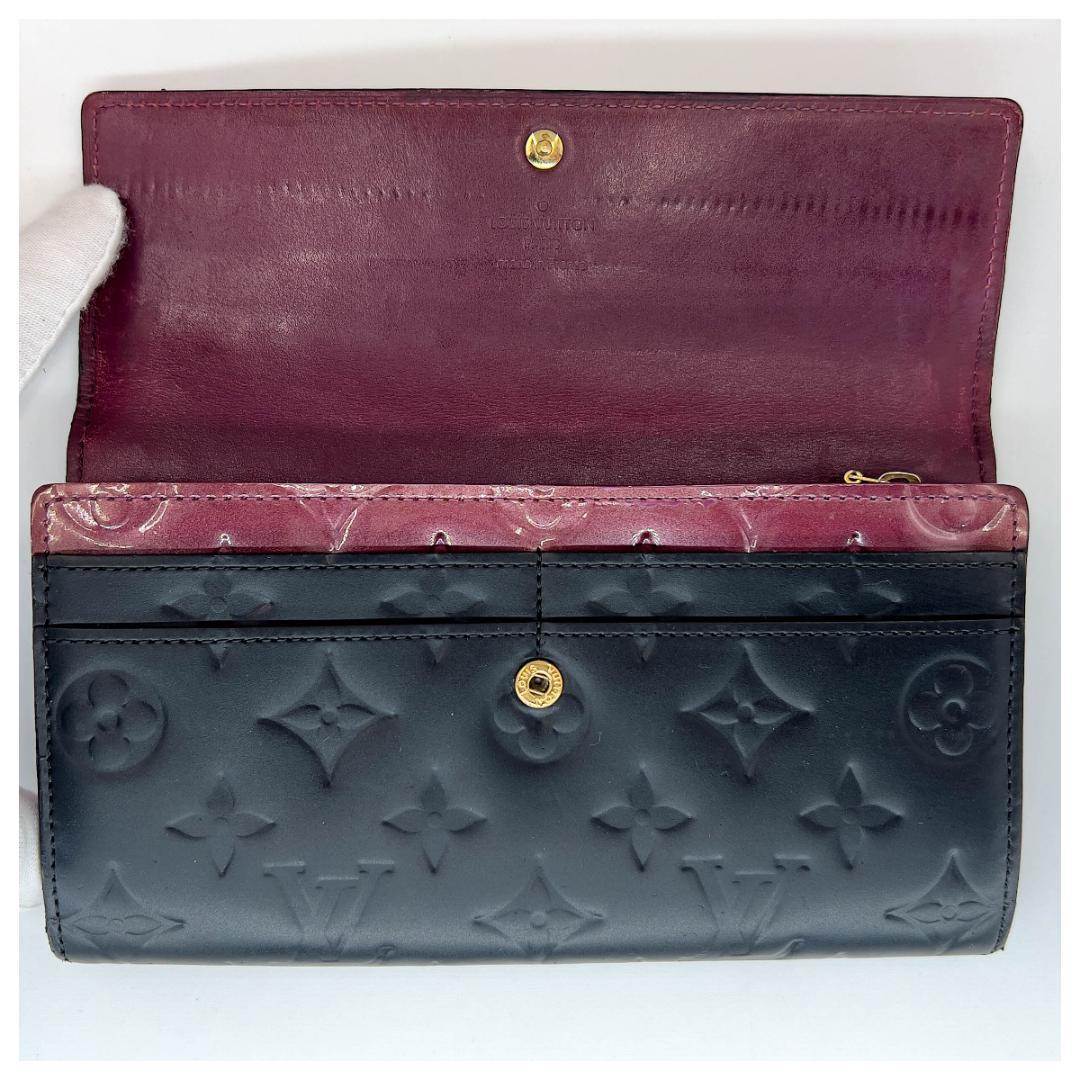 ルイ・ヴィトン ヴェルニ ワインレッド【美品】 【公式通販】