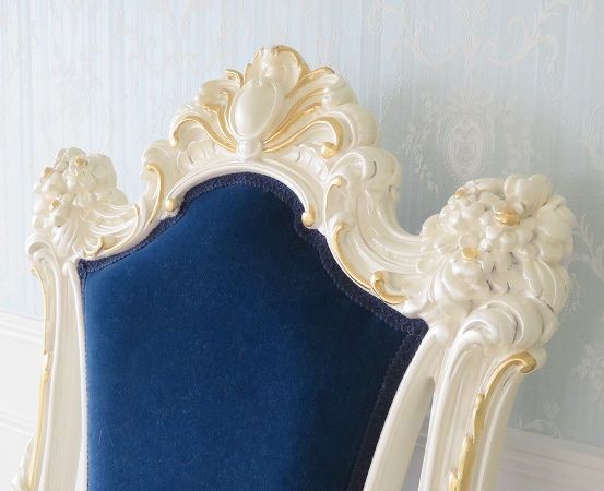 ☆イタリア最高峰【SILIK/シリック】ロココ調アームチェア高級家具