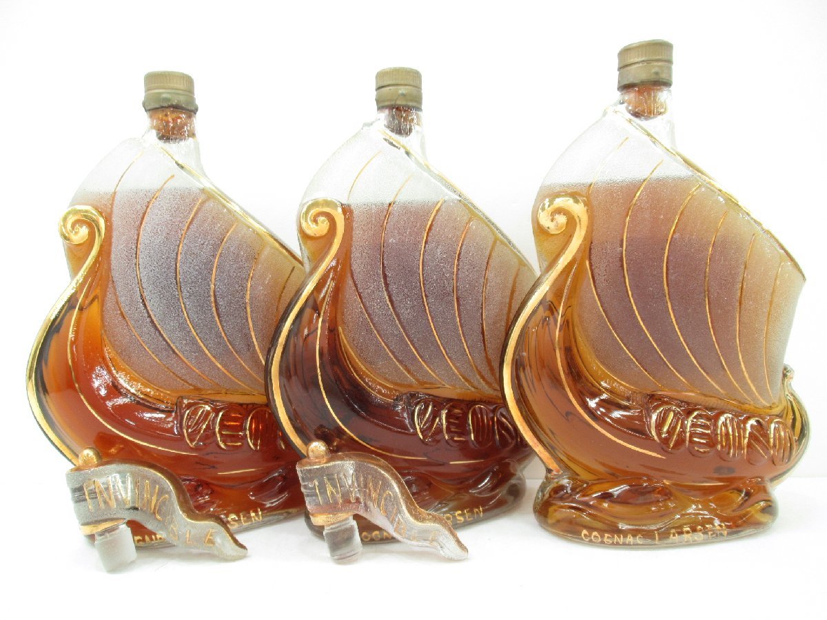 古酒 2本セット LARSEN S.A. ラーセン バイキングシップ ゴールド