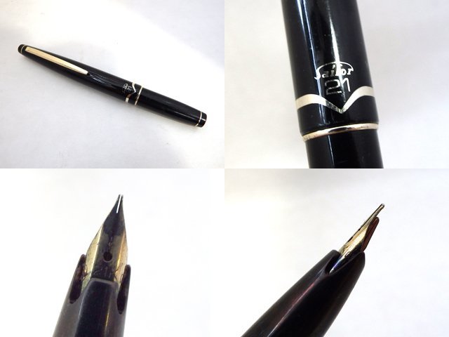 まとめ売り SAILOR モンブラPLATINUM 万年筆 ☆1000円スタート☆万年筆 9本 まとめて□MONTBLANC/Sailor/PARKER