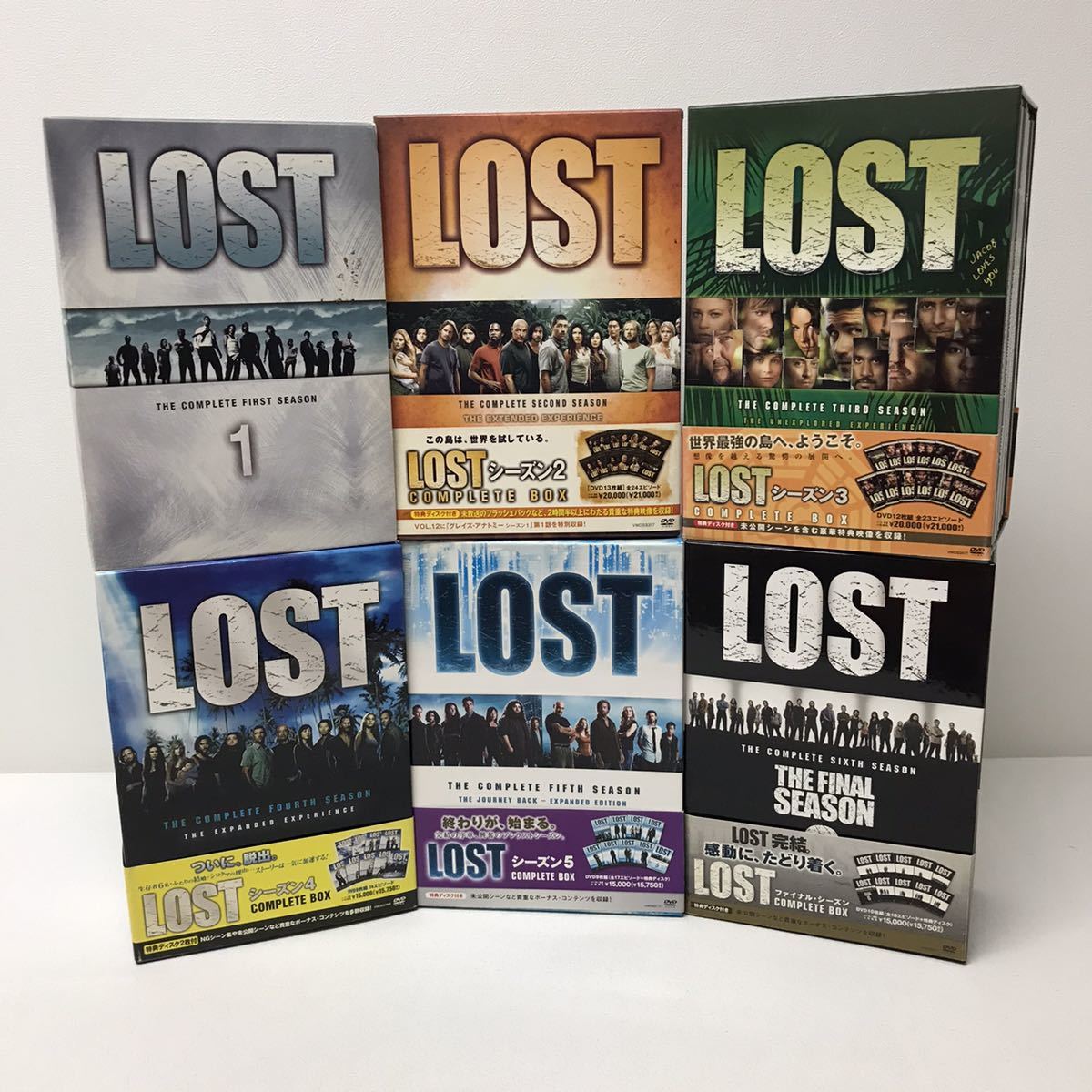LOST Complete com: DVD 全巻セット Lost: 公式通販 コンパクトBOX 