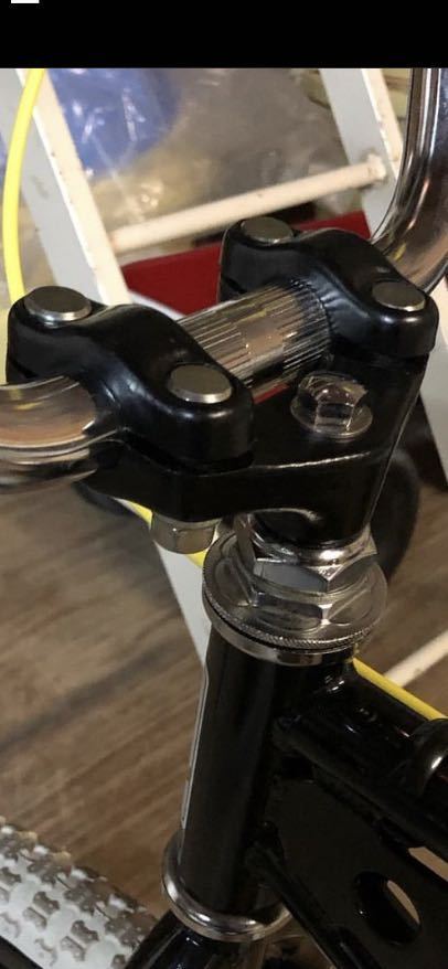ダブルクランプ ステム ビンテージ oldbmx oldmtb double clamp stem