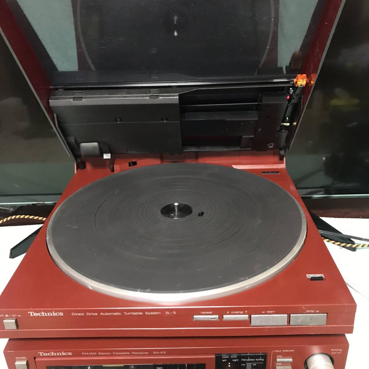 Technics テクニクス ターンテーブル カセットデッキ まとめ売り SL-5