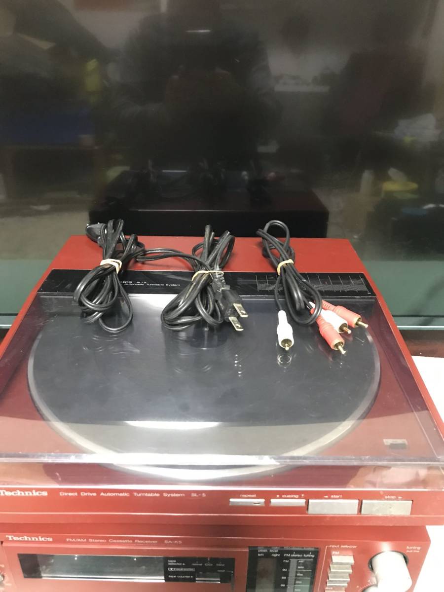 Technics テクニクス ターンテーブル カセットデッキ まとめ売り SL-5
