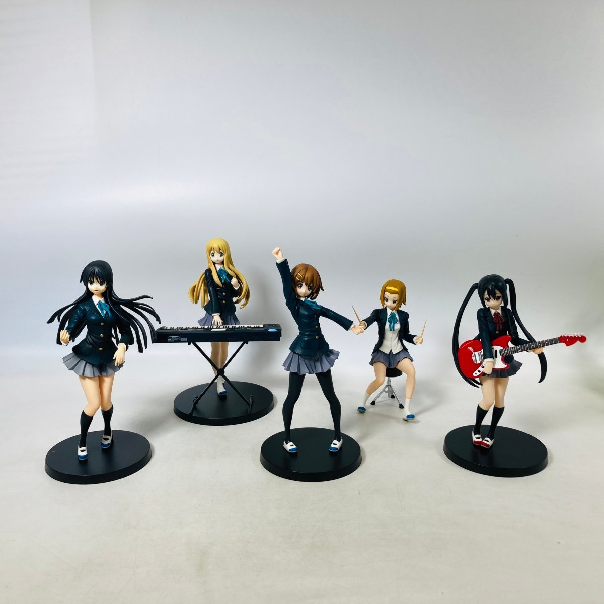 けいおん！SQ けいおん SQフィギュア 中古 セット 秋山澪他 フィギュア 