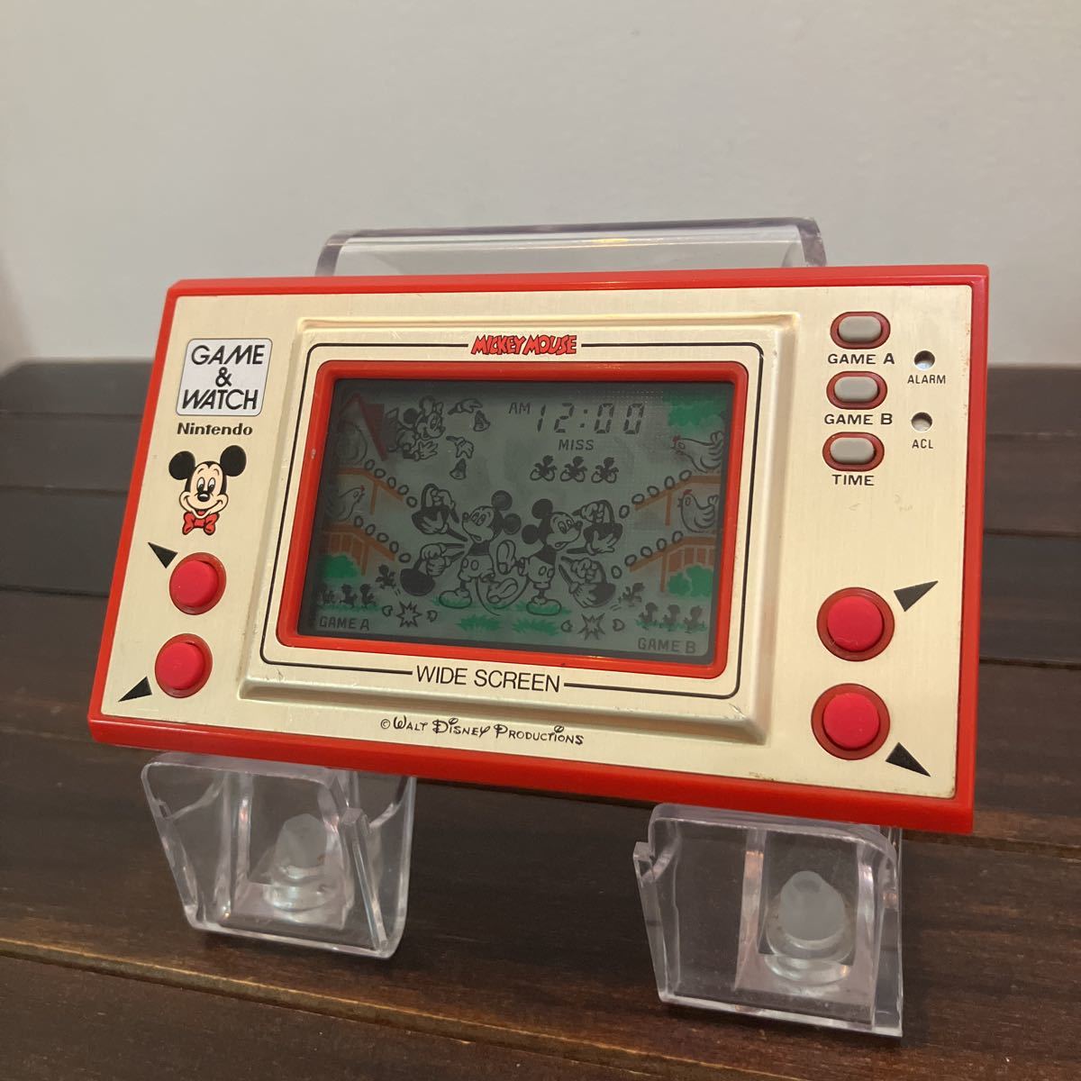 ゲームウォッチ ミッキーマウス 任天堂 GAME&WATCH MICKEY MOUSE Nintendo ワイドスクリーン 
