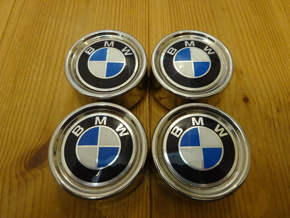 BMW純正ホイール センターキャップ 4個 61.5mm 鉄 スチール 旧車(純正 