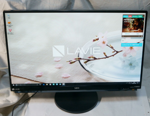 NEC DA770 i7-7500U 8GB 3TB HHD Blu/Ray NEC、液晶一体型PC「LaVie ○