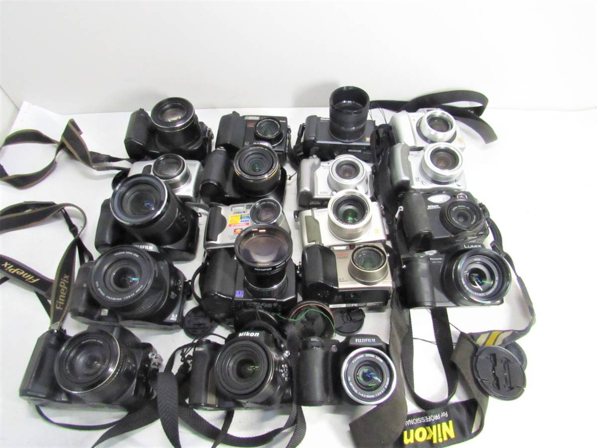 S-9102 コンパクトデジタルカメラ 19点まとめセット FUJIFILM NIKON 