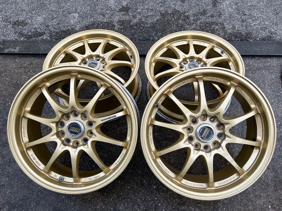 レイズ ボルクレーシング CE28N 鍛造 17インチ 7.5J +50 114.3 5穴 4本 