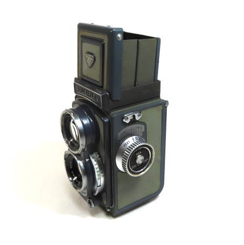② ROLLEIFLEX BABY 4X4 Xenar 60mm F3.5 専用ケース付 /動品/ローライ