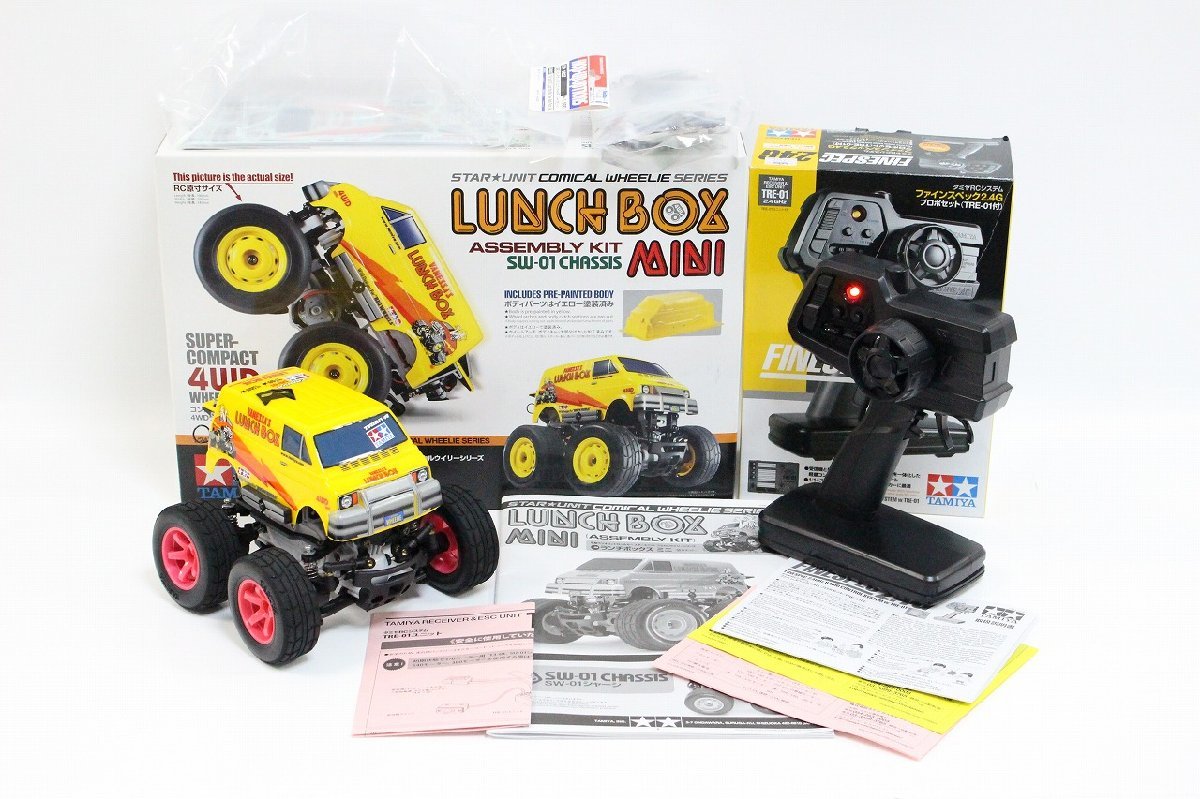 組み立て品 TAMIYA タミヤ ランチボックスミニ 2.4G プロポ セット