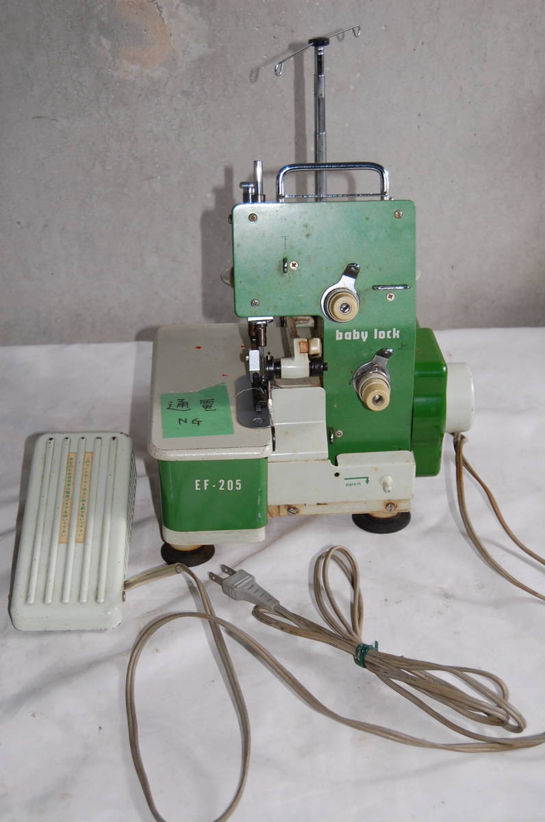 JUKI ジューキ ロックミシン baby lock EF-205 ジャンク ジューキ JUKI