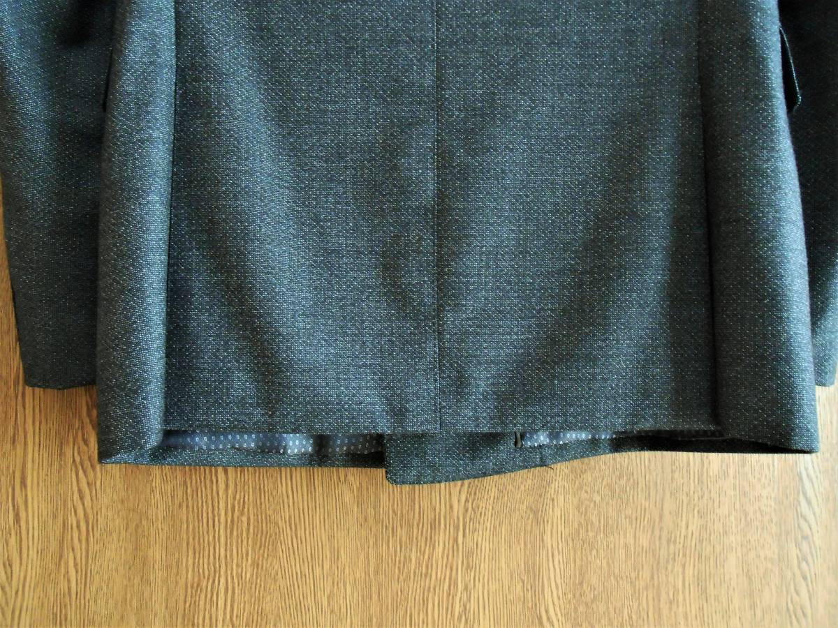 格安☆LORO PIANA ダブルスーツ チャコールグレー A4 ロロ・ピアーナ