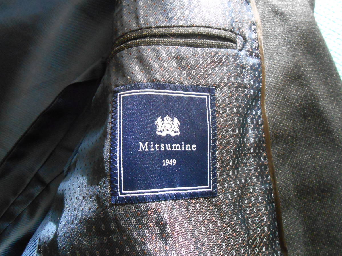 格安☆LORO PIANA ダブルスーツ チャコールグレー A4 ロロ・ピアーナ
