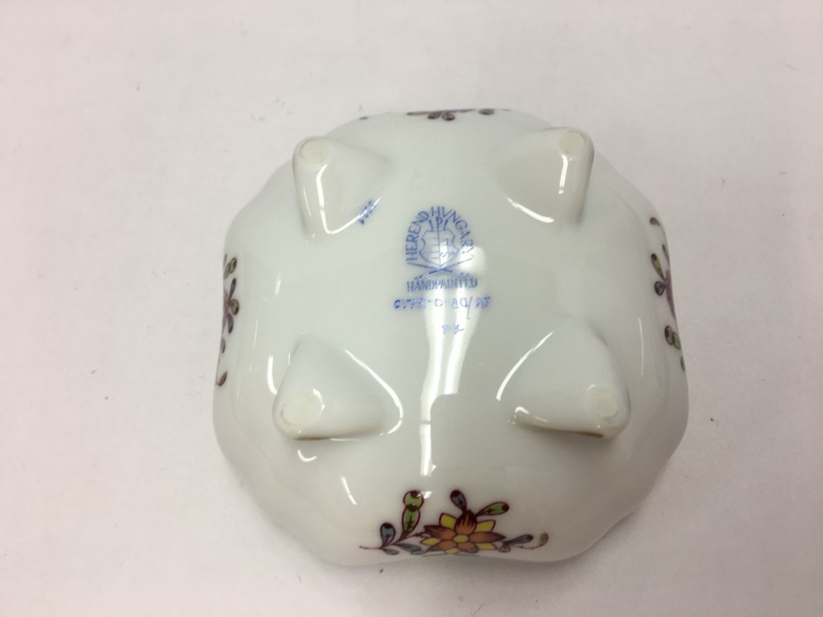 小物入れ ヘレンド Y653-I43-392 アクセサリーケース 猫 HEREND 