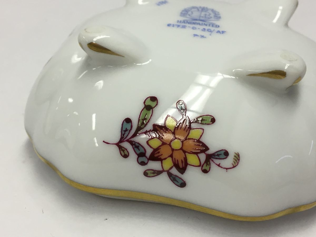 小物入れ ヘレンド Y653-I43-392 アクセサリーケース 猫 HEREND 