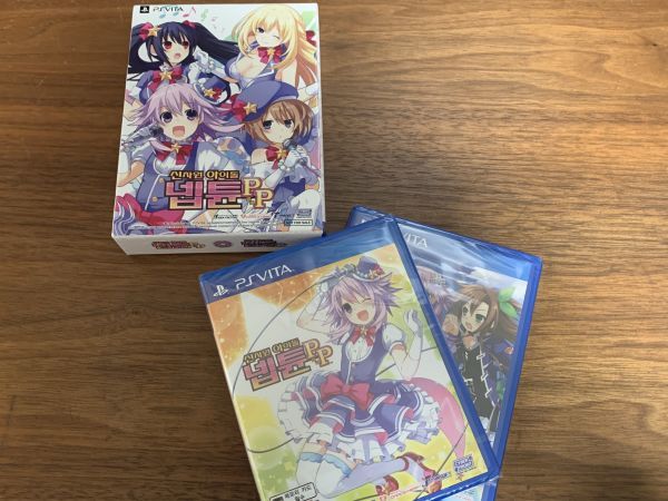 【新品未開封】韓国版 海外版 神次元アイドル ネプテューヌPP ネプテューヌRe;Birth1 非売品ボックス付き 2点セット 送料210円～