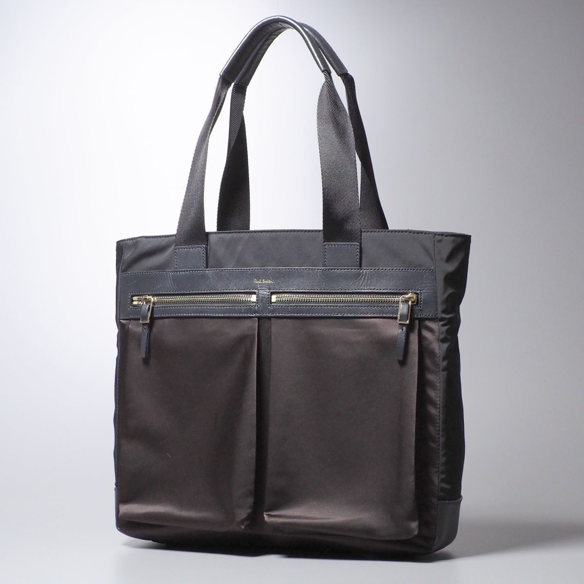 GM5854//*ポールスミス/Paul Smith*ナイロン×レザー/トートバッグ