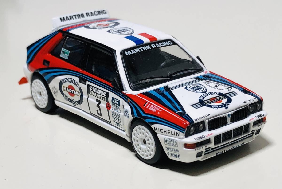 TSM MODEL MINI GT 1/64 Lancia Delta HF Integrale Evoluzione #3 