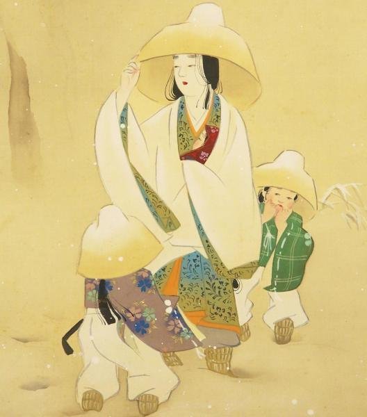 日本画 2026年最新Yahoo!オークション -掛軸 雪(絵画)の中古品 掛軸