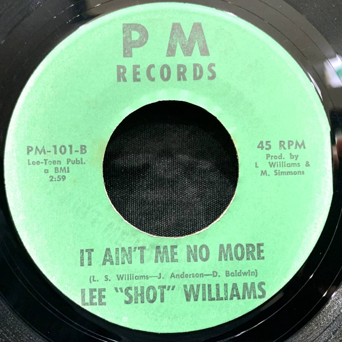 EP】LEE SHOT WILLIAMS - I FOUND A LOVE / IT AIN